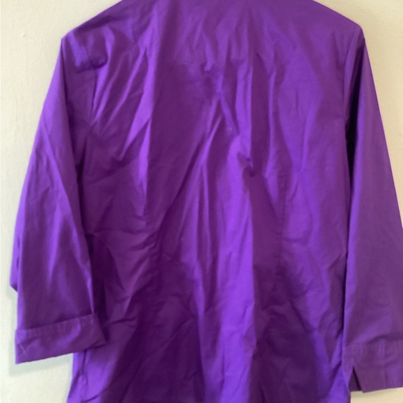 Riders by Lee Deep Purple Women's Button-Down Shirt - Picture 2 of 3